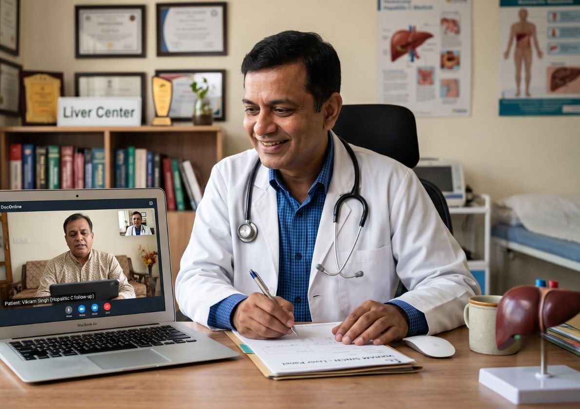 Video consultation for liver - Dr. Sanjay Kumar Yadav